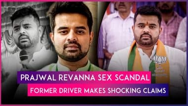 Prajwal Revanna Sex Scandal: Former Driver Says Over 2,000 Obscene Pics and 40 Videos Found on Ex-MP’s Phone, His Mother Knew About His Activities